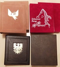 3x Album Numisbriefe Philswiss