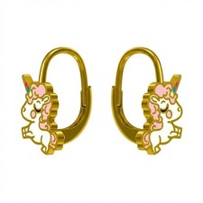 Kinder Ohrringe Einhorn Pony