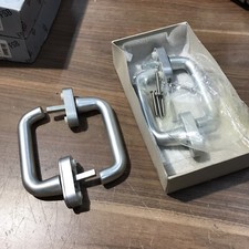 2x Fenstergriff FSB, GS 0041, 3481, Aluminium, Art.Nr: 0942391 (M-200)
