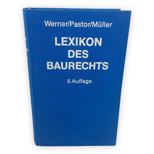 Lexikon des baurechts - des,