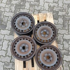 4x Stahlfelge - 6J x 15 Zoll ET47 - 5x112 - VW Golf 5 / Plus / Golf 6 / Touran
