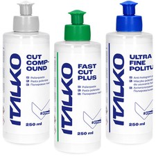 3x 250g Polierpaste Schleifpaste Autopolitur Grobkörnig Leicht Profi Lackpolitur