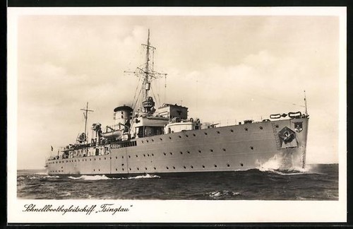 Schnellbootbegleitschiff - ak,