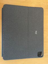 Logitech Combo Touch für iPad Pro 12,9 Zoll (5./6. Generation), Tastatur grau, D