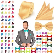 Krawatte Einstecktuch Fliege schmal dünn Tie Schlips Binder Busniess Kravatte