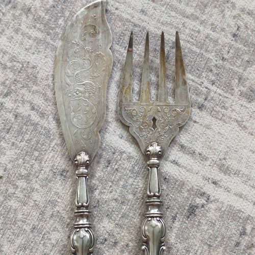 Fischvorleger set tlg - set, 2-tlg