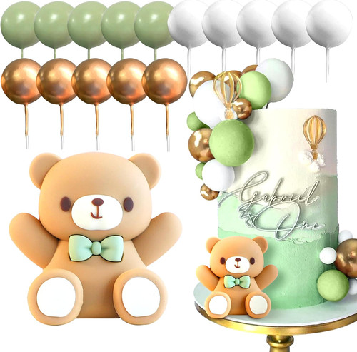 Teddybär kuchen dekoration - teddybär,