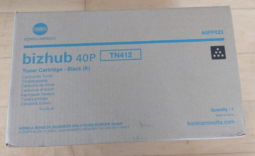 Original konica minolta 412 - original, tn-412