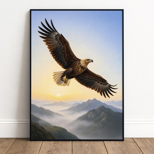Adler poster greifvogel himmel - poster,