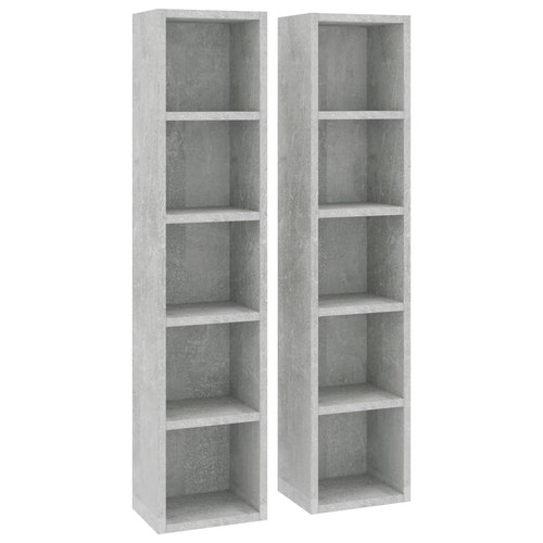 Regale stk betongrau - cd-regale,