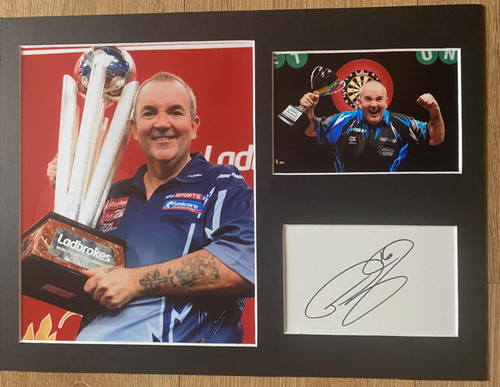 Phil taylor hand - phil, signed**