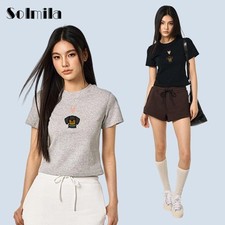 Basic Rundhals Slim Fit Top