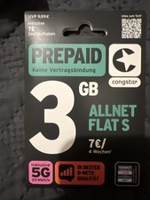 Congstar Prepaid Handy SIM