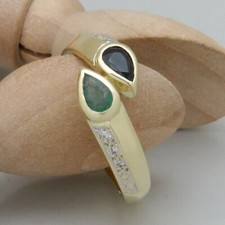 Ring Gold Damen mit ca. 0,06ct