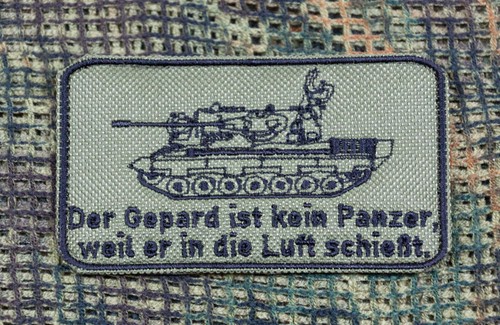 Patch der gepard ist kein - patch:,