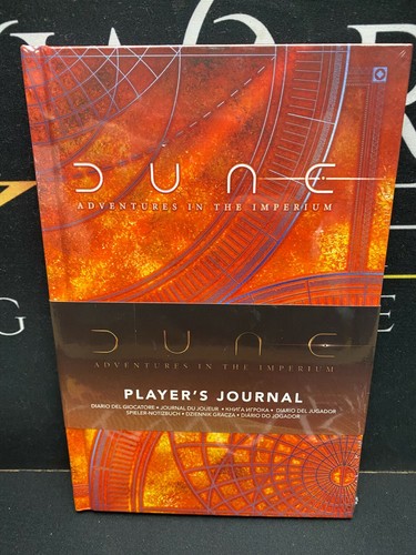 Dune player journal - dune, player's