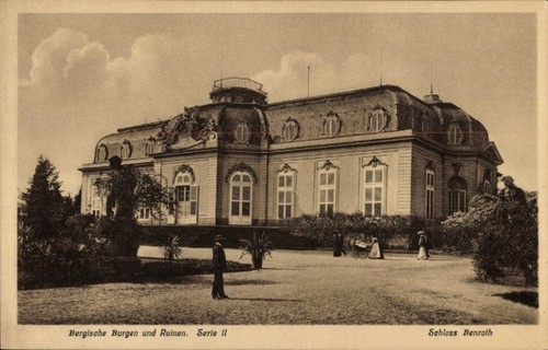 Benrath düsseldorf am - ak,