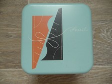 FOSSIL Blechdose Quadrat