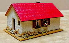 FALLER H0 Siedlerhaus, flach, Nr. 250.1 - Version2, Bj. 1952-53 Holz 50'er Jahre