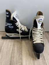Herren Eishockey Schlittschuhe Bauer Impact 50 Größe UK 8 mit Blade Covers