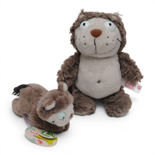 Nici comic cat grau - 2x,