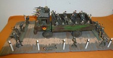 NVA Militärfahrzeug auf Brücke 30 DDR Masse Soldaten Kienel Militaria Diorama