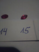 1 Ruby marquise/navette facet ca 8,1 x 4,1 mm Mosambik, pink-red  nr 15