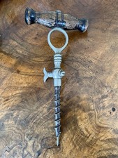 Antiker Korkenzieher mit Champagner-Ventil, England oder Frankreich, vor 1900