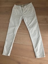 Jeans von Closed, Gr. W 28, helles Grau, Samt
