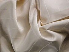 5  Meter Dekostoff  Streifen  Natur Gardinen  blickdichter Stoff  Meterware Rest