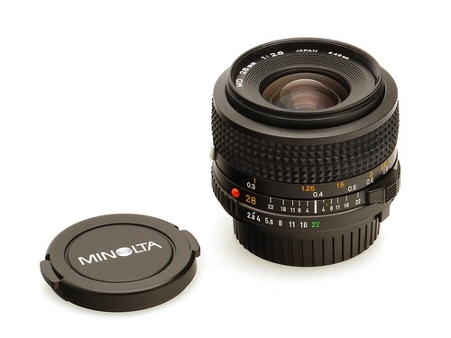 Minolta weitwinkel objektiv - minolta, md