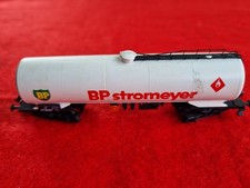 Arnold Spur N Kesselwagen BP Stromeyer weiß Nr 4374 4-achsig der DB