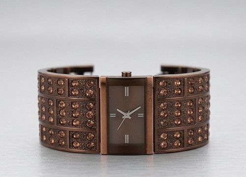 Dkny uhr damen bronze - uhr, bronze-kupfer