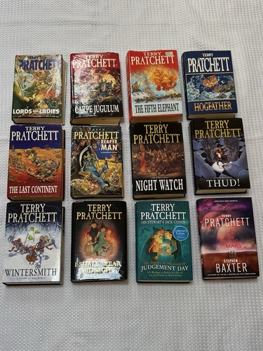 Terry pratchett hardback - 12,