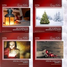 4 CDs - Gemafreie Weihnachtsmusik | instrumentale Weihnachtslieder & mit Gesang