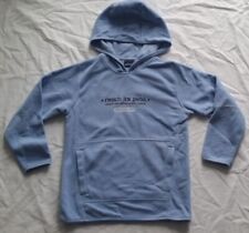 alive Jungen Fleece Kaputzenshirt / Langarmshirt hellblau Gr. 128 Hoodie