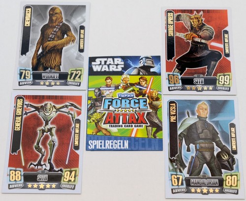Force attax clone wars serie - serie, 2