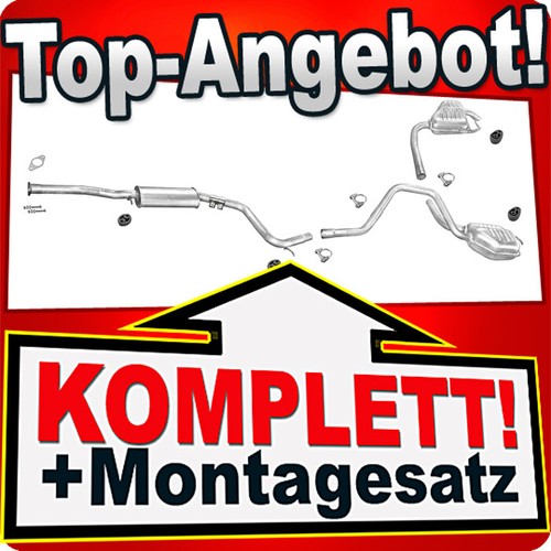 Auspuff für ford mondeo mk1 - auspuff,