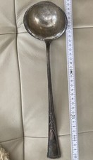 Suppenkelle "Silber" Antike mit Stempel 60 D aus dem Jugendstil