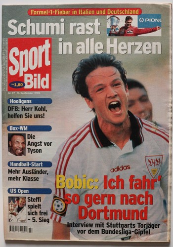Sport bild 1996 titel - bild, 1996/37: