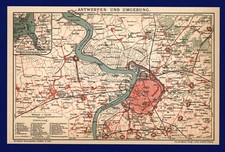 Landkarte anno 1905 -