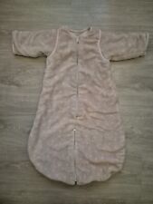 Vertbaudet Schlafsack 0-6 Mon. Baby Winterschlafsack ABNEHMBARE Ärmel ROSA