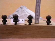 4 Zapfen Set Zierteil