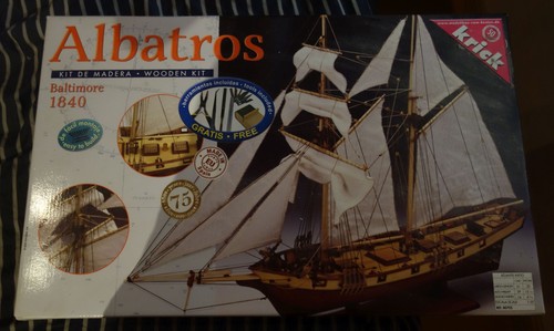 Krick albatros bausatz - bausatz, holz