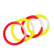 Fluoreszenz Bissanzeiger Ringe
