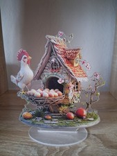 2D Oster Deko, Tischdeko, Huhn
