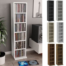 Bücherregal Wandregal CD DVD Regal Bluray Medienregal Standregal Bücherschrank