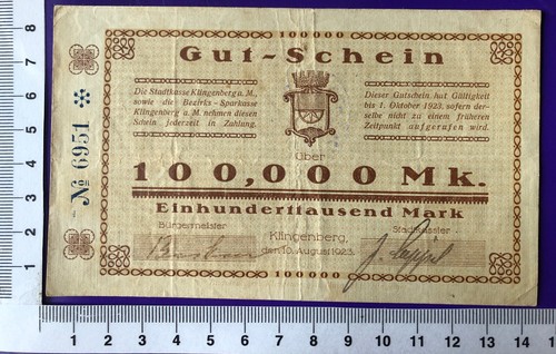 Klingenberg stadt 100000 - klingenberg, a.m.