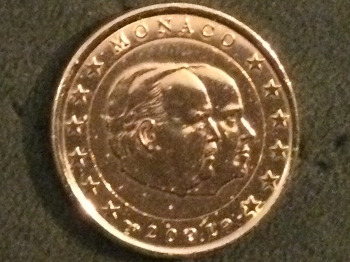 Euro münze monaco - euro, 2001