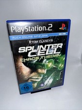 Tom Clancy's Splinter Cell Chaos Theory (Sony PlayStation 2, 2005) OVP Handbuch
